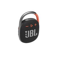 Портативная акустическая система JBL Clip 4 (черно-оранжевая)