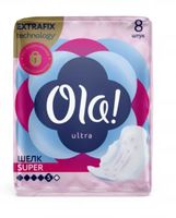 Гигиенические прокладки "Ola! Шелковистая поверхность" (8 шт.)
