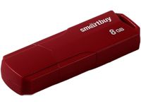 USB Flash Drive 8Gb SmartBuy Clue Burgundy (SB8GBCLU-BG)