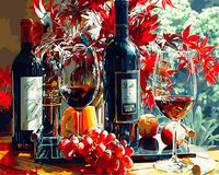 Картина по номерам "Вино" (400х500 мм)