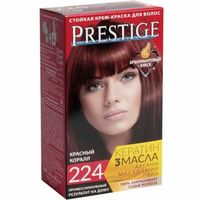 Крем-краска для волос "Vips Prestige" тон: 224, красный коралл