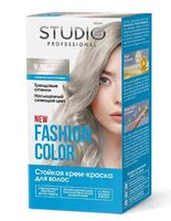 Крем-краска для волос "Fashion Color" тон: 9.16, серебристый блондин