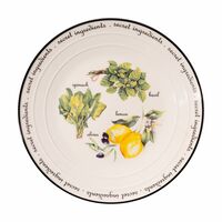 Набор тарелок фарфоровых "Lemon" (2 шт.; 210 мм)