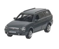 Машинка инерционная "Lada Priora" (темно-серый)