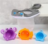Набор резиновых игрушек для игры в ванне "Рыбалка" (6 игрушек)