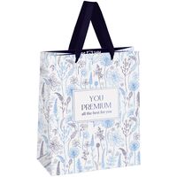 Пакет бумажный подарочный "Beauty" (23х18х10 см)