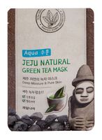 Тканевая маска для лица "Jeju Natural Green Tea Mask" (20 мл)