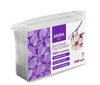 Ватные палочки "Amra" (300 шт.)