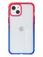 Чехол Skinarma для iPhone 13 (сине-розовый)