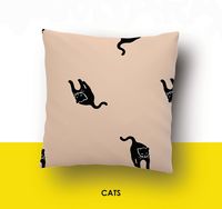 Наволочка хлопковая "Cats" (50x70 см)