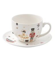 Чашка с блюдцем "Сказочный бал. Щелкунчик"