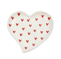 Тарелка керамическая "Любовь" (180х190 мм)