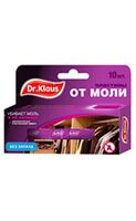 Пластины от моли "Dr.Klaus" (10 шт)