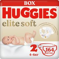 Подгузники "Elite Soft Box 2" (4-6 кг; 164 шт.)