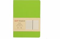 Книга для записей "Soft Touch" (A6+; весенний салатовый)