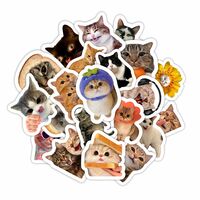 Набор виниловых наклеек "Котики"
