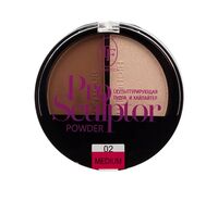 Пудра для лица скульптурирующая "Pro Sculptor" тон: 02, medium