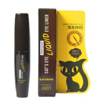 Жидкая подводка для глаз "Cat's Eye Waterproof Liquid Eyeliner" тон: черно-коричневый
