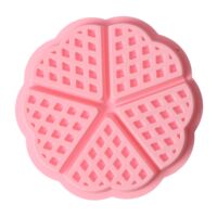 Форма силиконовая для выпекания "Сладости. Венские вафли сердце" (210 мм)