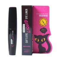 Жидкая подводка для глаз "Cat's Eye Waterproof Liquid Eyeliner" тон: глубокий черный