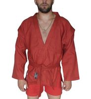 Куртка для самбо AX5 (р. 30; красная; без подкладки)