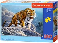 Пазл "Тигр на скале" (180 элементов)