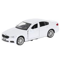 Машинка инерционная "BMW 5-ER Sedan M-sport" (белый)