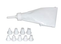 Кондитерский мешок для крема с насадками (11 предметов)