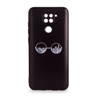 Чехол Case для Xiaomi Redmi Note 9 (очки)
