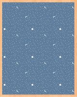 Простыня хлопковая на резинке "Night stars" (90х200х25 см)