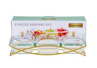 Набор салатников стеклянных (3 шт.; 280 мл)