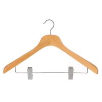 Вешалка для одежды деревянная "BY" (45 см)