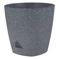 Цветочный горшок "Amsterdam" (2,5 л; тёмный камень)