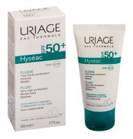 Эмульсия солнцезащитная для лица "Hyseac Fluide" SPF 50+ (50 мл)