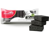 Губка для мытья посуды "Total Black" (10 шт.)