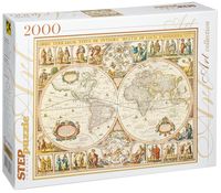 Пазл "Историческая карта мира" (2000 элементов)
