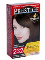 Крем-краска для волос "Vips Prestige" тон: 232, темно-каштановый