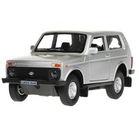 Машинка инерционная "Lada 4х4" (серебристый)