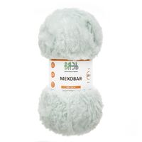 Пряжа "Меховая №03" (100 г; 55 м; светлая мята)