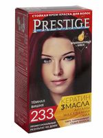 Крем-краска для волос "Vips Prestige" тон: 233, темная вишня