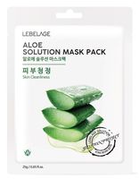 Тканевая маска для лица "Aloe Solution Mask Pack" (25 г)