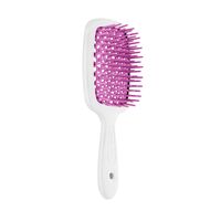 Расчёска для волос "Superbrush Small White Fuchsia"