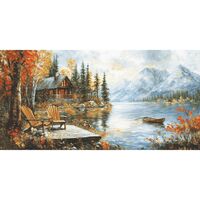 Набор для вышивания "Отголоски золотого сезона" (220х440 мм)