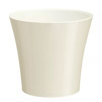 Цветочный горшок "Арте" (2 л; жемчуг-прозрачный)