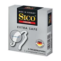 Презервативы "Sico. Extra safe" (3 шт.)