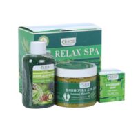 Подарочный набор "Relax Spa №1" (соль для ванны, бомбочка для ванны, ванночка для ног)