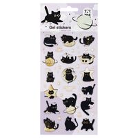 Наклейки гелевые "Moon Cat"