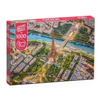 Пазл "Вид на Эйфелеву башню в Париже" (1000 элементов)