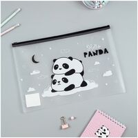 Папка-конверт на молнии "Hello Panda" (А4)