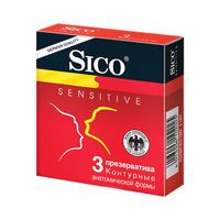 Презервативы "Sico. Sensitive" (3 шт.)